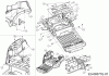 Cub Cadet XZ 2-42 17CICBDS603 (2017) Ersatzteile Sitzplatte, Trägerplatte Tank, Tankverkleidung