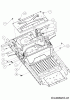 Cub Cadet XZ1 107 17DMCACS603 (2018) Ersatzteile Sitzplatte, Trägerplatte Tank