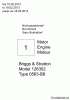 MTD VG 45 B 16CH6A0E678 (2013) Ersatzteile Motor Briggs & Stratton bis 18.02.2013
