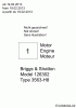 MTD VG 45 B 16CH6A0E678 (2013) Ersatzteile Motor Briggs & Stratton ab 19.02.2013
