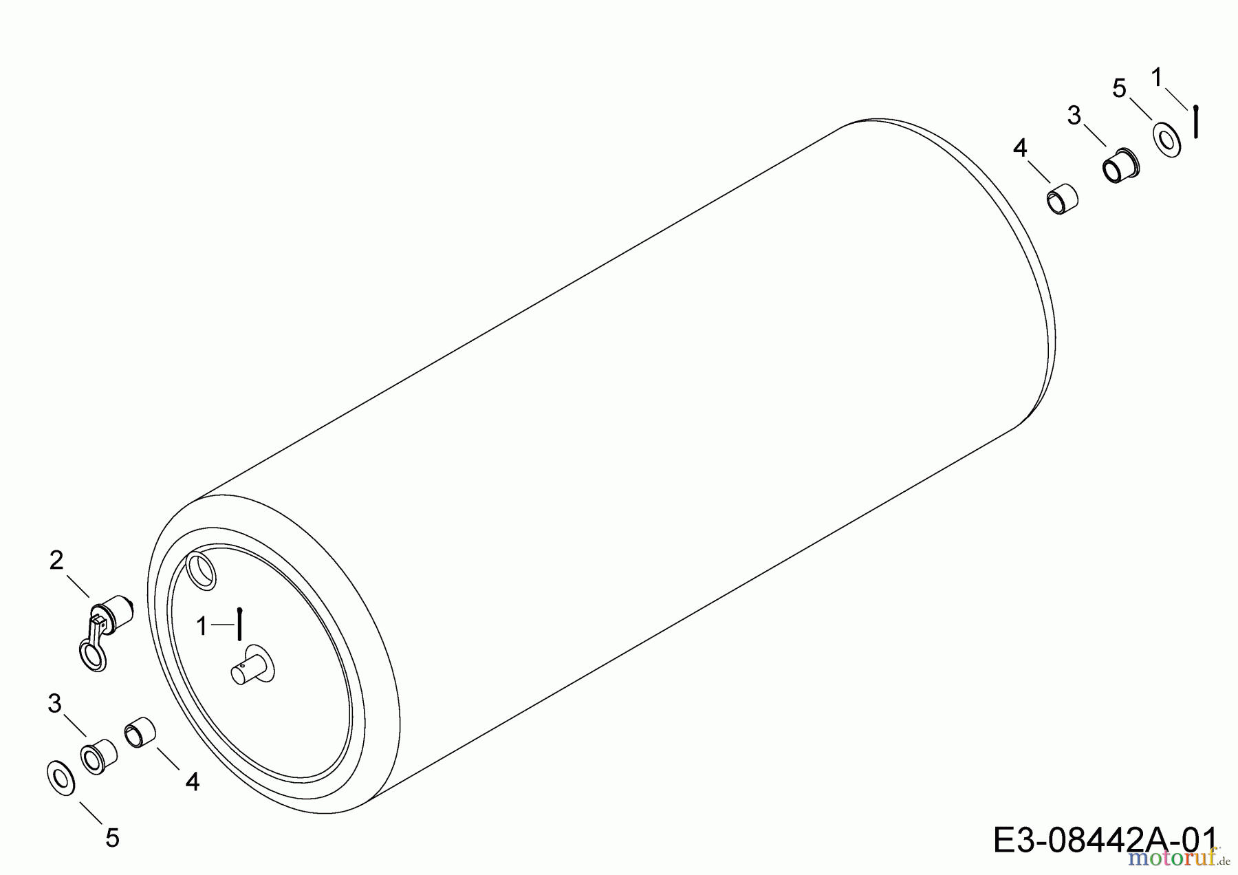 MTD Zubehör Zubehör Garten- und Rasentraktoren Rasenwalze SmartLINK™ (45-0459) 190-061-000 (2015) Grundgerät