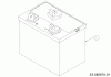 MTD XT1 547/42 13A8A1ZS306 (2017) Ersatzteile Batterie