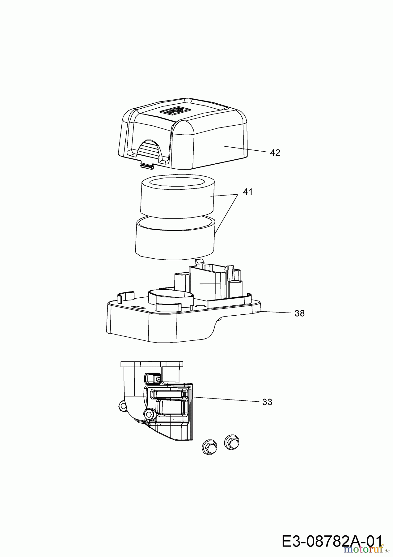 MTD-Motoren MTD horizontal 170-DH 752Z170-DH (2014) Luftfilter