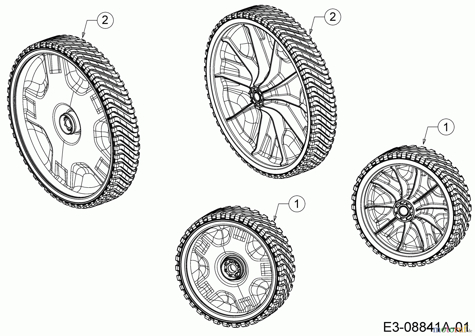  Troy-Bilt Motormäher 21