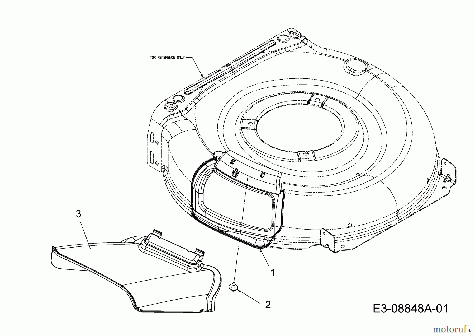  Yard-Man Motormäher B 29 Q 11A-B29Q701  (2014) Mulchklappe