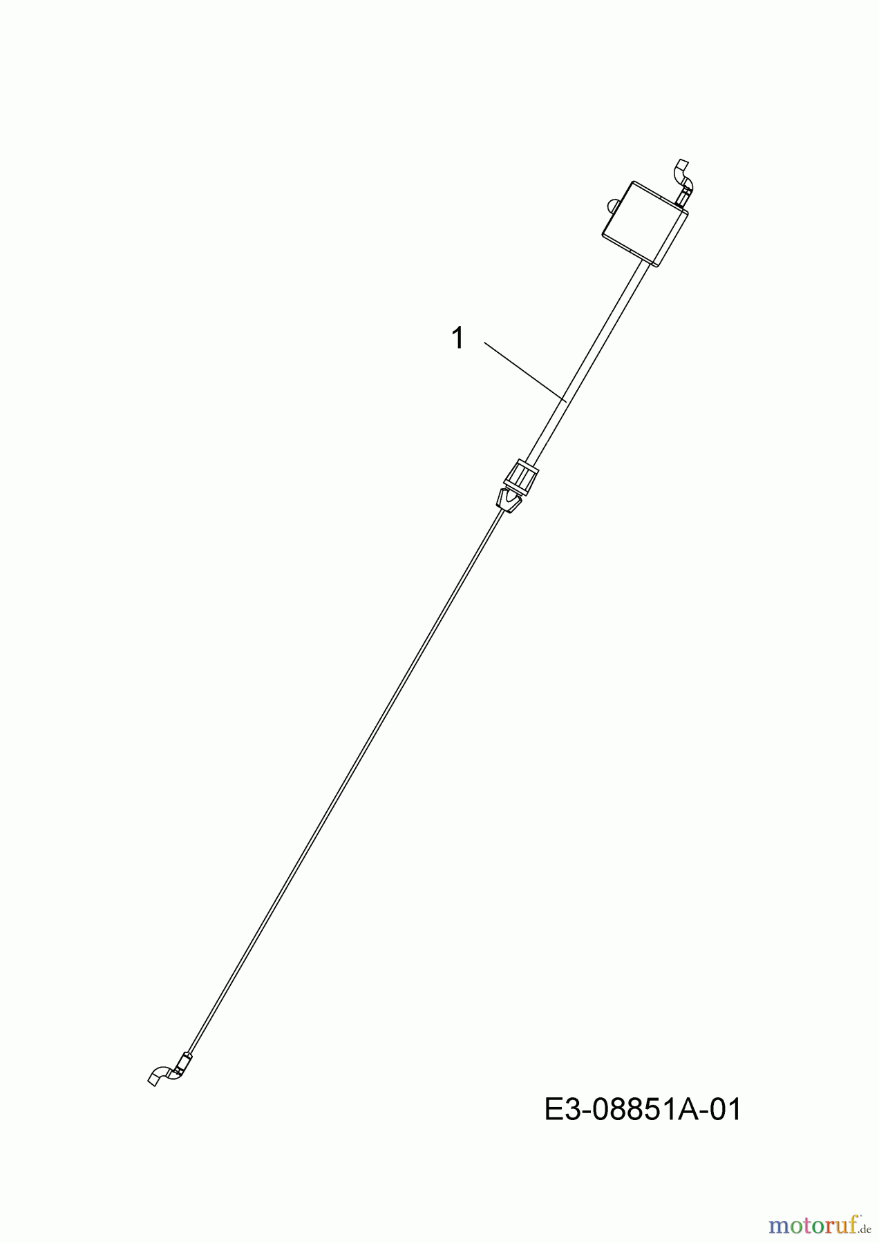  Yard-Man Motormäher B 29 Q 11A-B29Q701  (2014) Bremszug