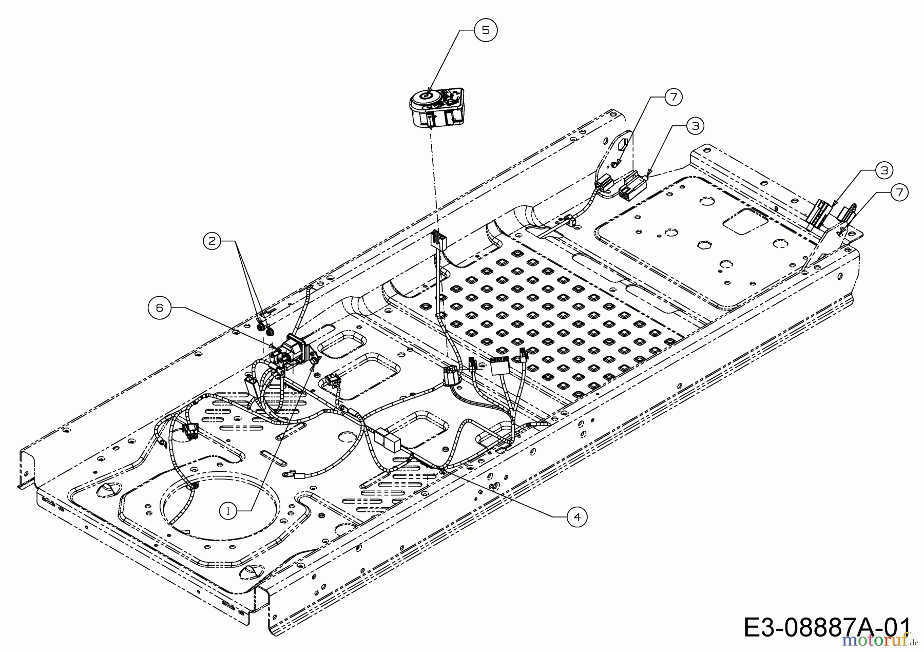 Cub Cadet Zero Turn RZT S 42 17ADCBDS603  (2015) Elektroteile