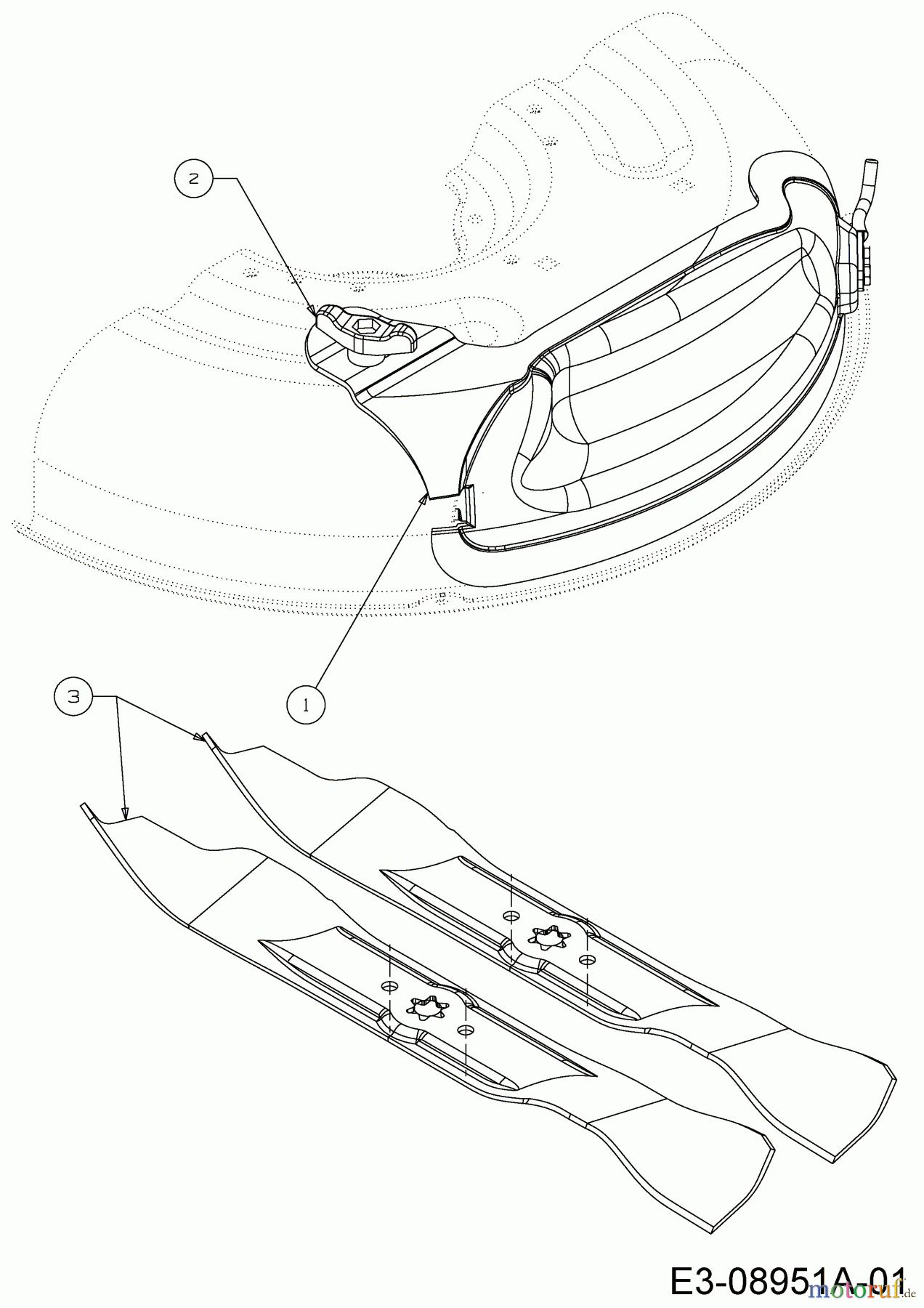 Cub Cadet Zero Turn RZT L 42 17BMCACS603 (2016) Mulch Kits