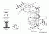 MTD 22" Wheeled String Trimmer 25A-26J7306 (2015) Ersatzteile Rahmen, Fadenspindel