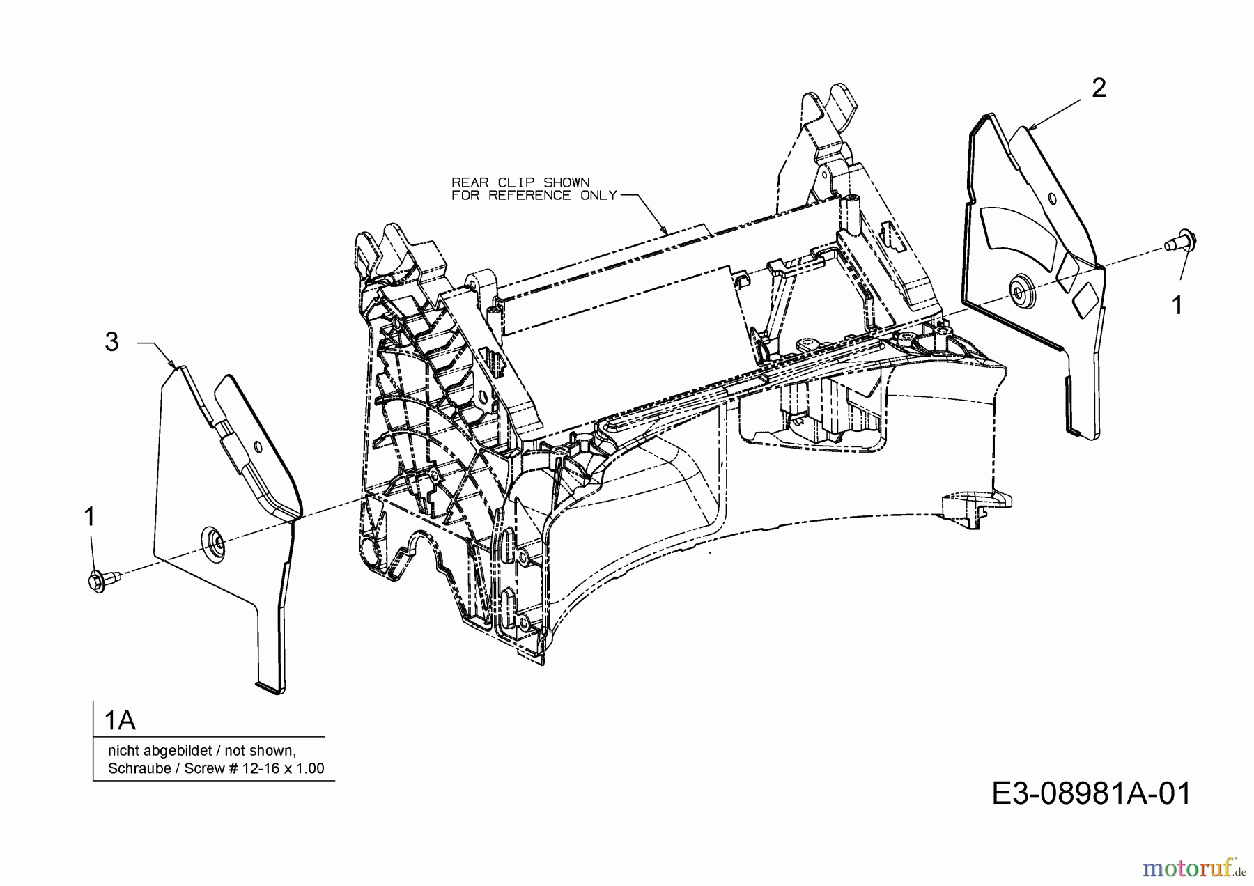  MTD Motormäher mit Antrieb Smart 46 SPB 12A-TA5B600  (2015) Holmbracketten