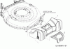 MTD BE 53 HW 12A-PH5L648 (2015) Ersatzteile Abdeckung Vorderachse
