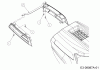 Cub Cadet CC 1018 HE 13HD91AE330 (2015) Ersatzteile Querstrebe Motorhaube