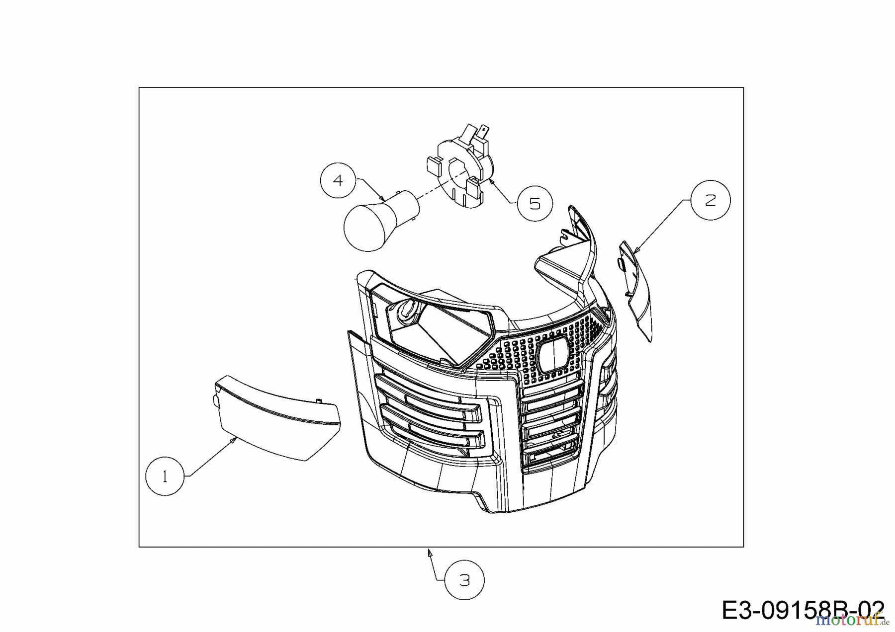  Cub Cadet Gartentraktoren GTX 2100 14A-3GE-603  (2016) Frontgrill
