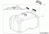 MTD XT1 547/42 13A8A1ZS306 (2017) Ersatzteile Tank