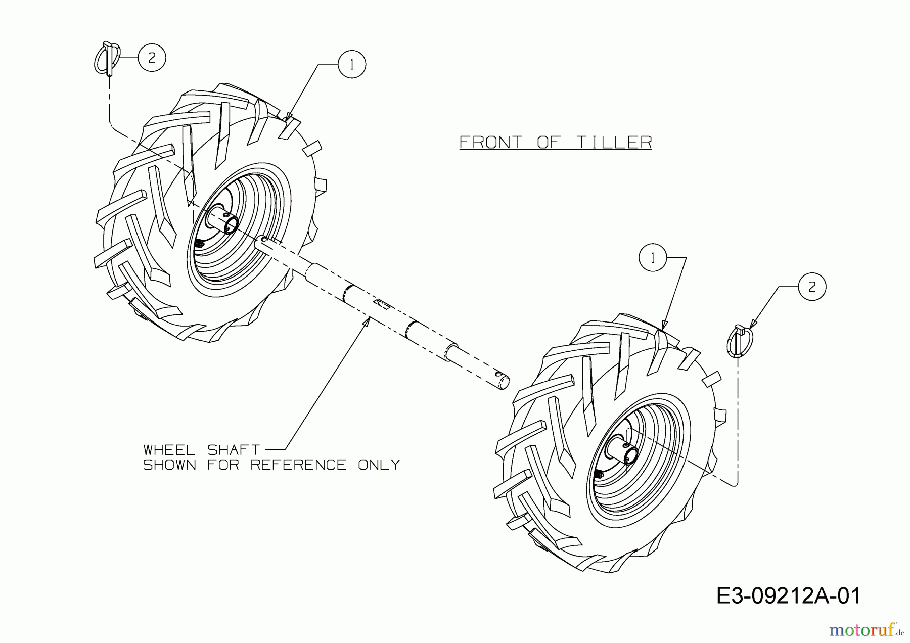 Troy-Bilt Motorhacken Super Bronco 16