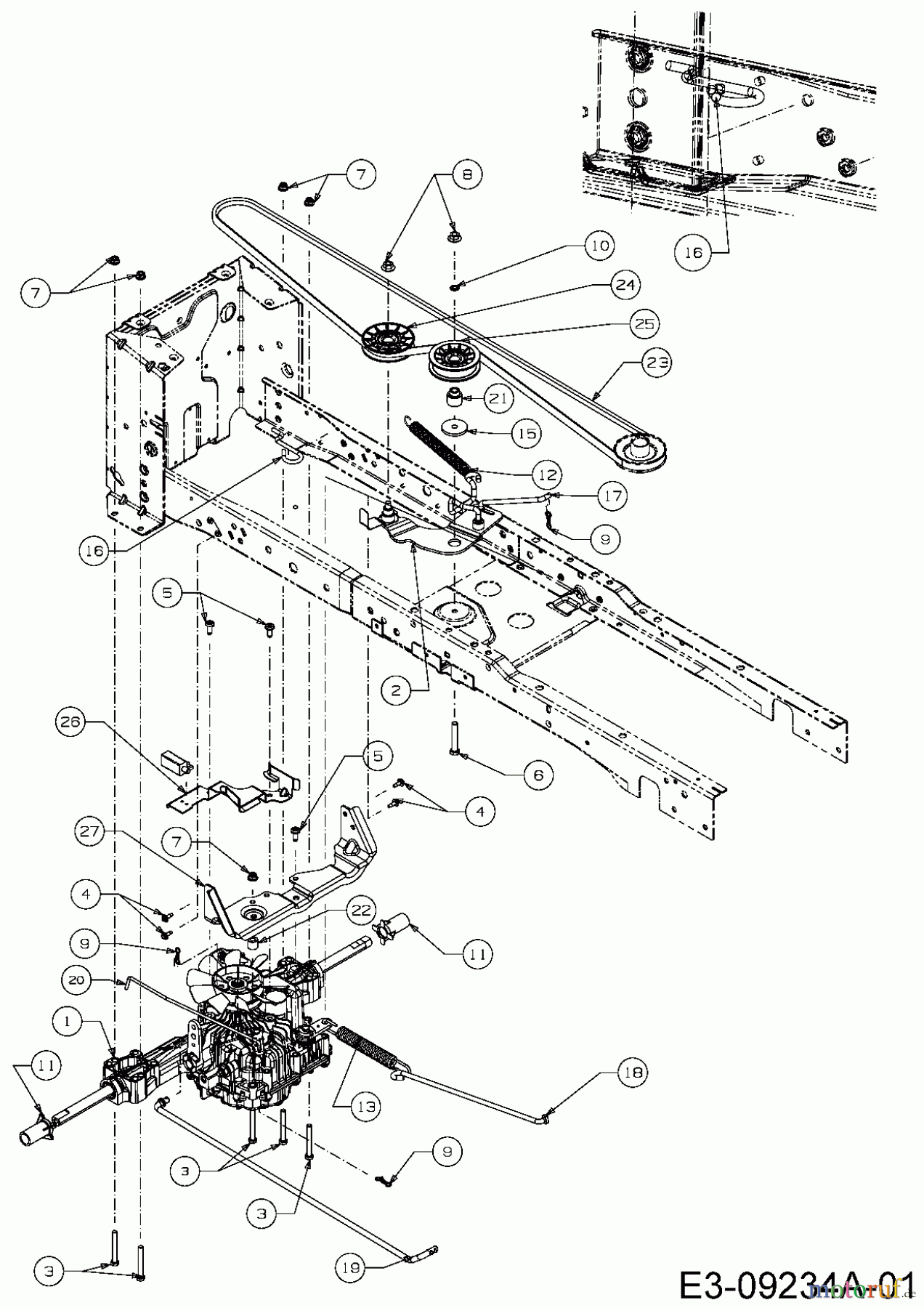  Cub Cadet Rasentraktoren LX 46