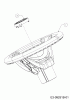 Troy-Bilt Super Bronco GT 54 FAB 14A7A3KA066 (2018) Ersatzteile Lenkrad