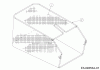MTD Gold 21" 12AVB2A9704 (2016) Ersatzteile Grasfangsack