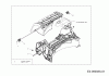 Cub Cadet SC 500 Z 12ABC62J710 (2015) Ersatzteile Leitstück hinten, Stange Heckklappe