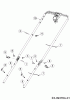 MTD Gold 21" 12AVB2A9704 (2016) Ersatzteile Holm