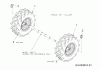 Cub Cadet RT 45 21AA40M8710 (2018) Ersatzteile Räder