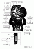 Cub Cadet Lawnkeeper 500 18AO05LA603 (2013) Ersatzteile Batterie, Kabelbaum