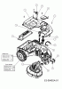 Cub Cadet Lawnkeeper 500 18AO05LA603 (2013) Ersatzteile Abdeckung Fahrwerk
