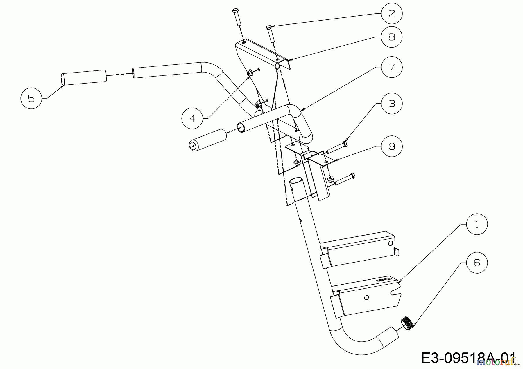 MTD Zubehör Zubehör handgeführte Geräte Gartenwagen / Schubkarren Hauler - Geräteträger 19A40027OEM (2016) Grundgerät