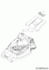 WOLF-Garten Expert Expert 40 EA 18BRH1K-C50 (2013) Ersatzteile Griff Heckklappe