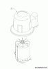 WOLF-Garten Expert Expert 40 EA 18BRH1K-C50 (2013) Ersatzteile Lüfterhaube