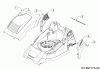WOLF-Garten Expert Expert 40 EA 18BRH1K-C50 (2013) Ersatzteile Abdeckung seitlich, Motorhaube