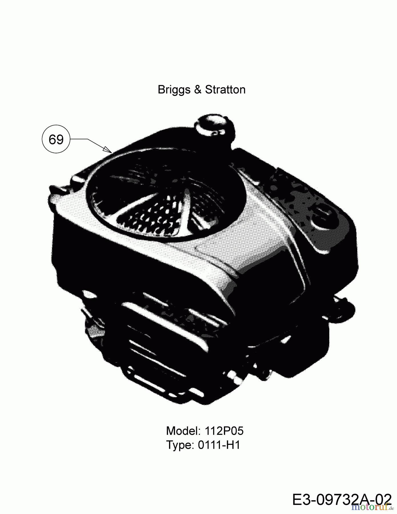 Mastercut Motormäher mit Antrieb TV 53 GRB 12AKPN9K659 (2017) Motor Briggs & Stratton