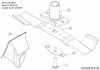 Mr.Gardener HW 46 B 11A-TN5C629 (2016) Ersatzteile Messer, Messeraufnahme, Mulchstopfen ab 01.09.2016