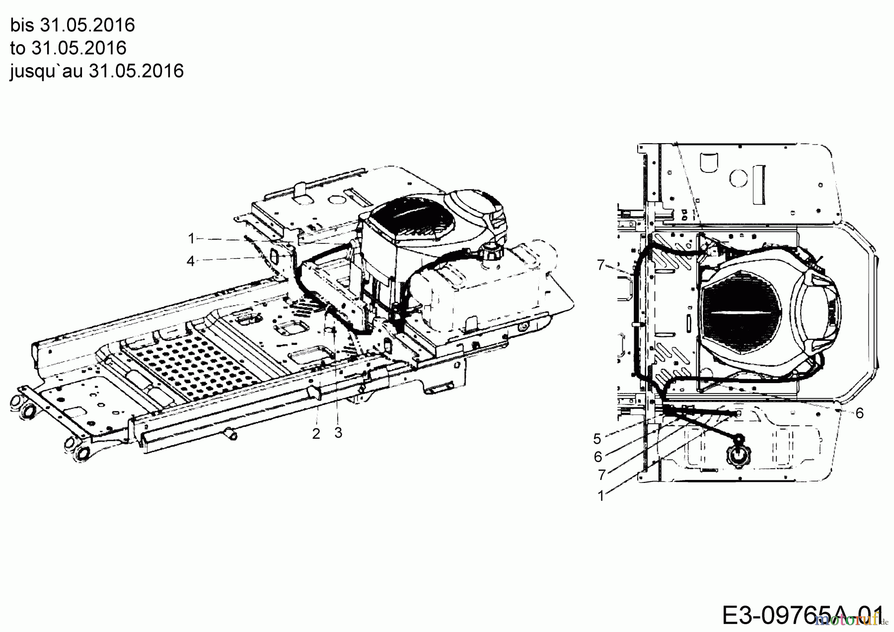  Cub Cadet Zero Turn Z-Force S 60 17BSDGHD010  (2018) Entlüftungsschlauch, Kraftstoffschlauch