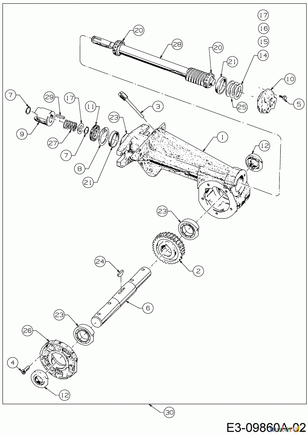 Troy-Bilt Motorhacken Horse 20