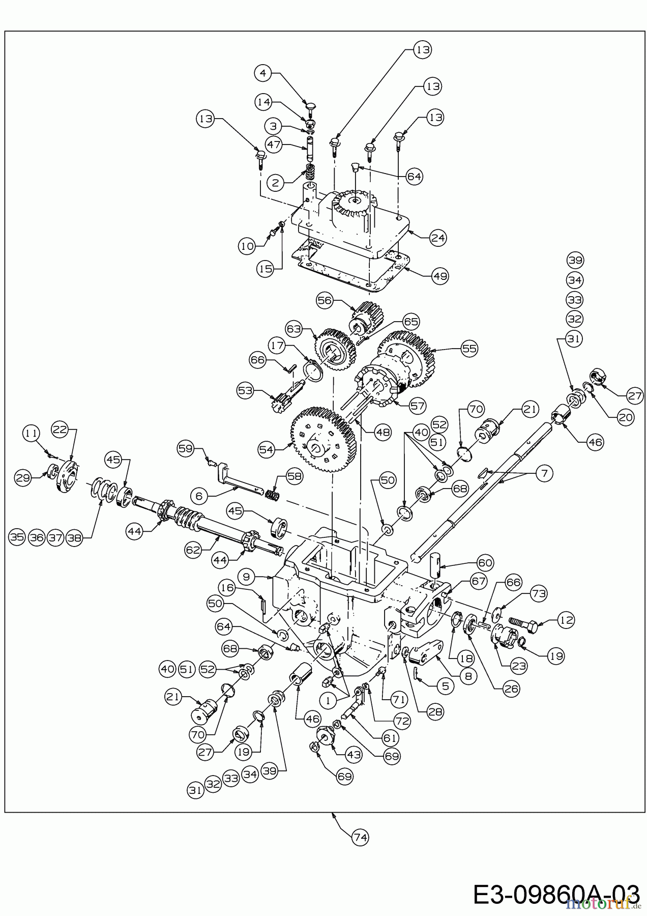 Troy-Bilt Motorhacken Horse 20