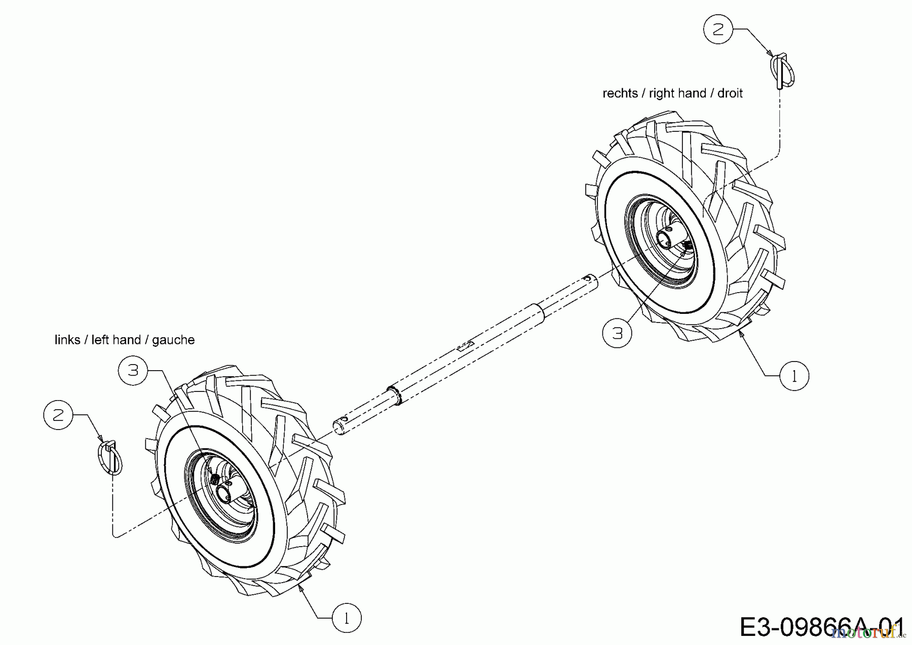  Troy-Bilt Motorhacken Bronco 14