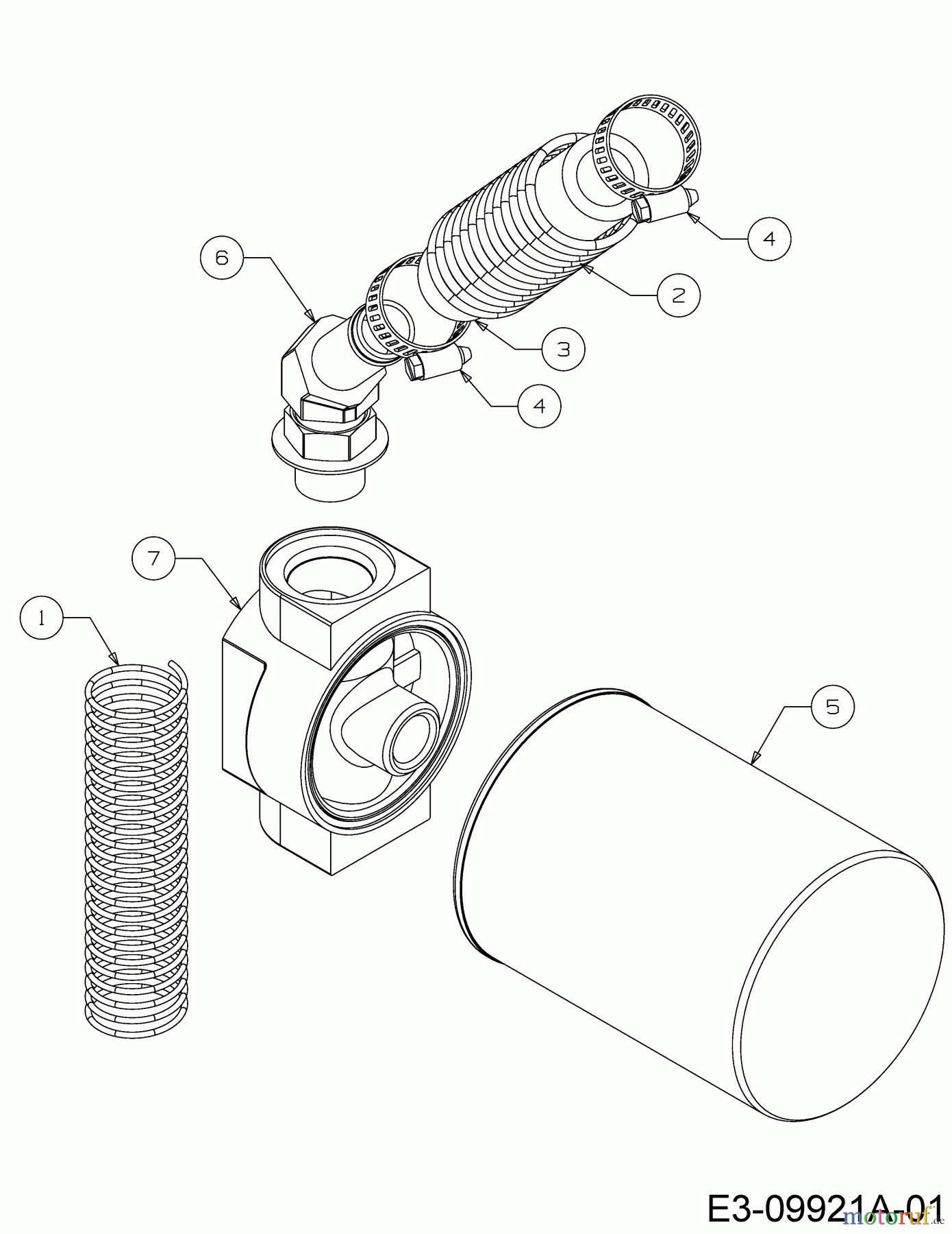 Cub Cadet Holzspalter LS 27 24BG5HM5710 (2015) Oelfilter
