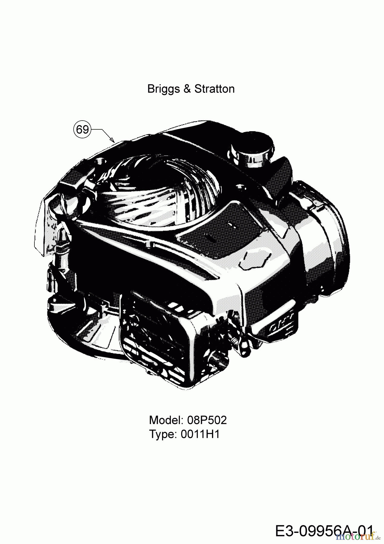 MTD Kantenschneider 550 G 25A-550G678 (2018) Motor Briggs & Stratton