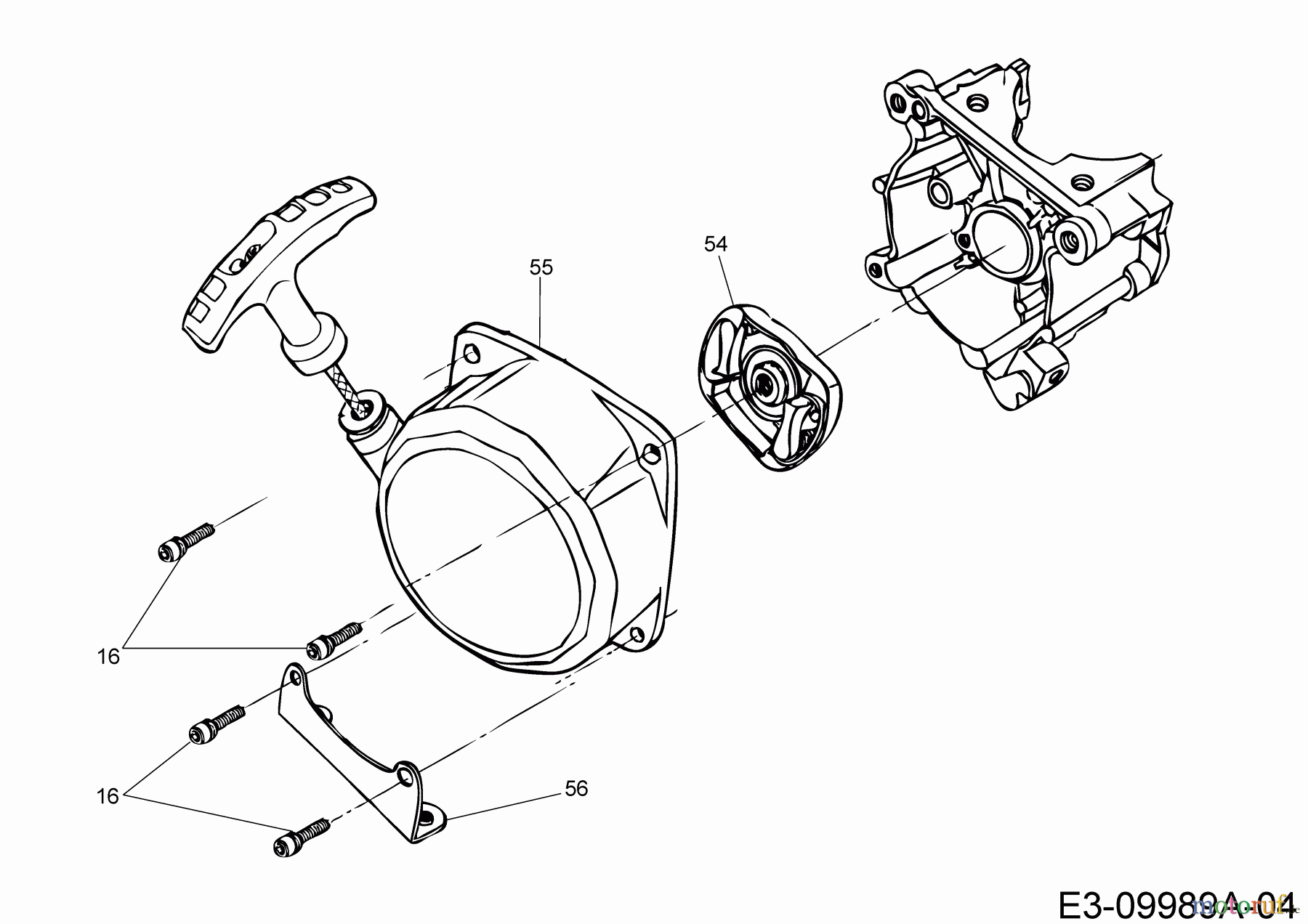 MTD Motorsensen 1033 AVS 41AD71XB678 (2018) Tank