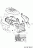 Cub Cadet XT 3 QS 127 14AIA5CQ603 (2017) Ersatzteile Motorhaube C-Style