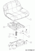 MTD Micro Rider 13AA26JC308 (2017) Ersatzteile Sitz, Sitzträger