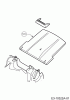 WOLF-Garten Expert Expert 37 E 18AWG1H-650 (2014) Ersatzteile Heckklappe