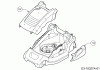 WOLF-Garten Expert Expert 37 E 18AWG1H-650 (2014) Ersatzteile Abdeckung seitlich, Motorhaube