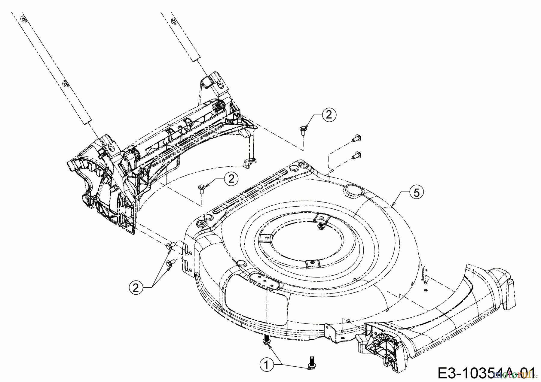MTD Motormäher Yard Machines 21