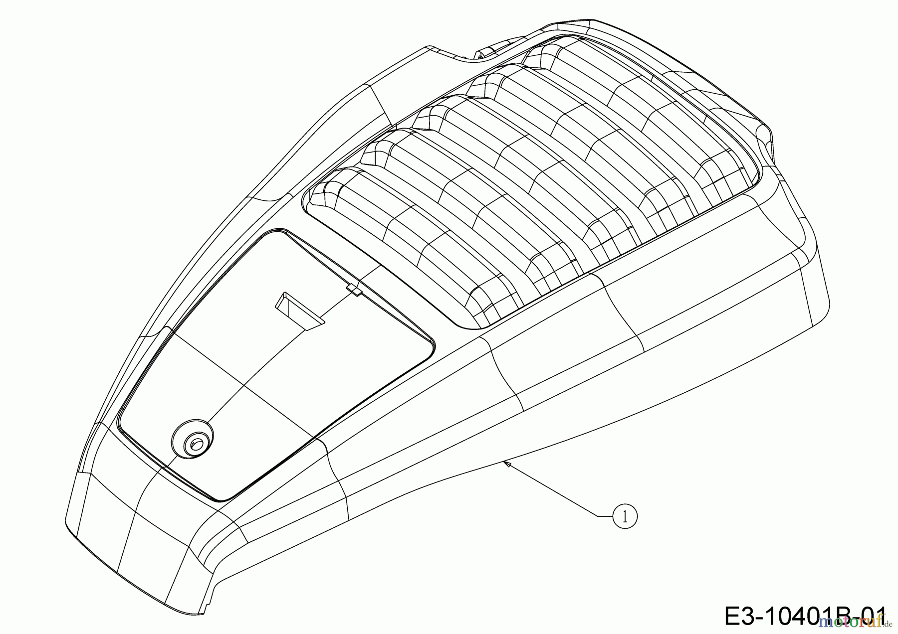  Cub Cadet Motormäher mit Antrieb SC 500 HW 12ABP2M5710  (2018) Motorhaube