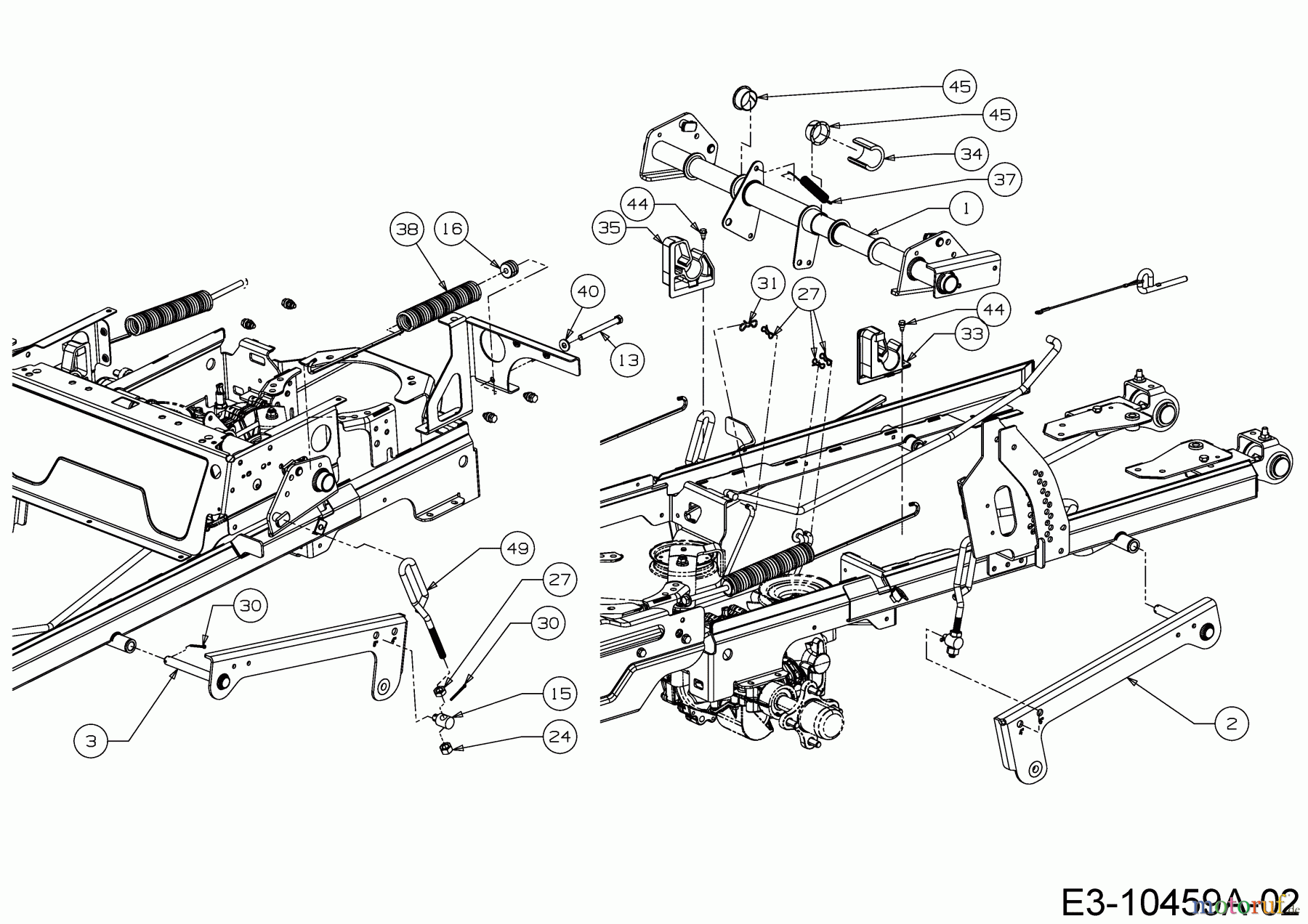 Cub Cadet Zero Turn Z-Force S 60 17BSDGHD010 (2018) Mähwerksaushebung 2