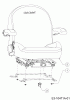 Cub Cadet Z1 122 53AWEHRF603 (2018) Ersatzteile Sitz