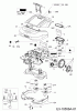Robomow MS 1000 PRD6100Y (2014) Ersatzteile Elektromotore, Gehäuse, Messer, Räder