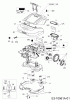 Robomow RS612 PRD6100A (2014) Ersatzteile Elektromotore, Gehäuse, Messer, Räder